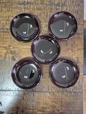 Set Of 5 Traditional Japanese Echizen Laquerware