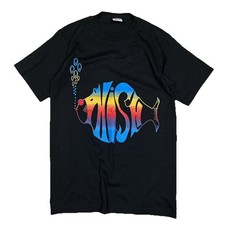 Vintage Phish Rainbow Fish Logo Black Small Single Stitch USA Made Jerzees Rare