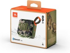 Image of New JBL GO 4 Portable Bluetooth Speaker – 7H Playtime, Waterproof - Multicolored