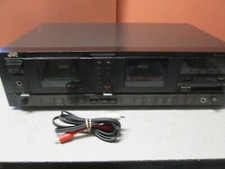 JVC Stereo Double Cassette Deck, KD-W55XJ