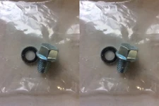 Lot of 2 New Genuine OEM Tuff Torq Transmission 187Q0399940 Drain Bolt Kit 8MM