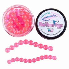 Mad River Anise Oil Infused Eggs Add to Any Lure or Bait Choice/Color and Size