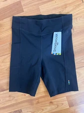 NWT Smartwool Merino Pull On Sport Training Shorts Womens  S Black Hiking
