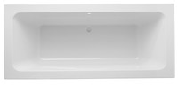 Acrylic Twin Ended Bath With Double End Design For Head Lean 215l Water Capacity Acrylic Twin Ended Bath With Double End Design For Head Lean 215l Water Capacity