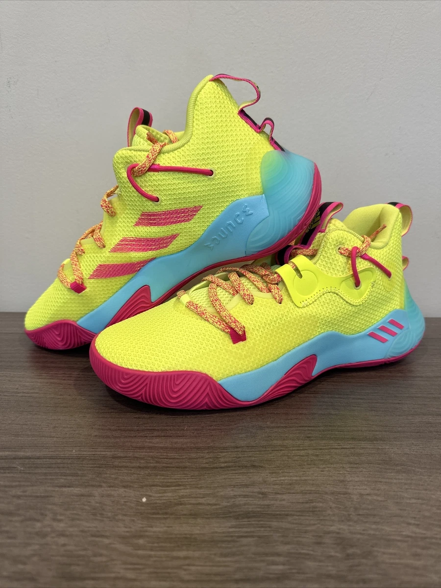 Adidas Harden Stepback 3 Solar Yellow Basketball Shoes Men's Size 8.5 New