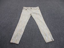 Free People Jeans Adult 27 Colorful Denim Skinny Straight Outdoors Casual Womens