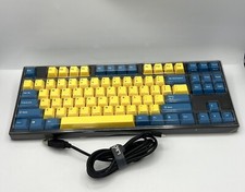 Leopold High-End Mechanical Keyboard FC750R 87keys Ergonomics Blue-Yellow Tested