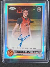 2022-23 Topps Chrome Overtime Elite #CA-TS1 Tudor Somacescu Chrome Autographs