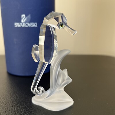swarovski crystal figurines Sea horse With Box (168683) A 7614 NR