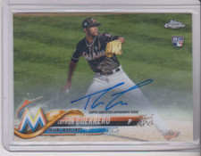 2018 Topps Chrome Tayron Guerrero rookie Autograph RA-TG Miami Marlins