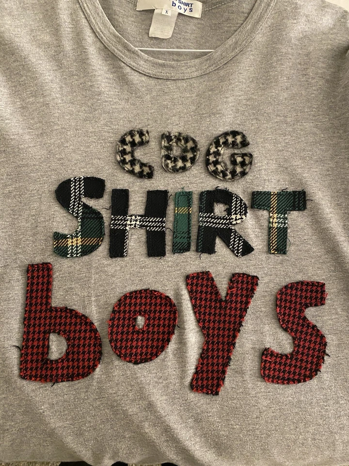 COMME DES GARCONS Camisa Cdg Niños Parche a Cuadros Supreme  Foto 2 de 4