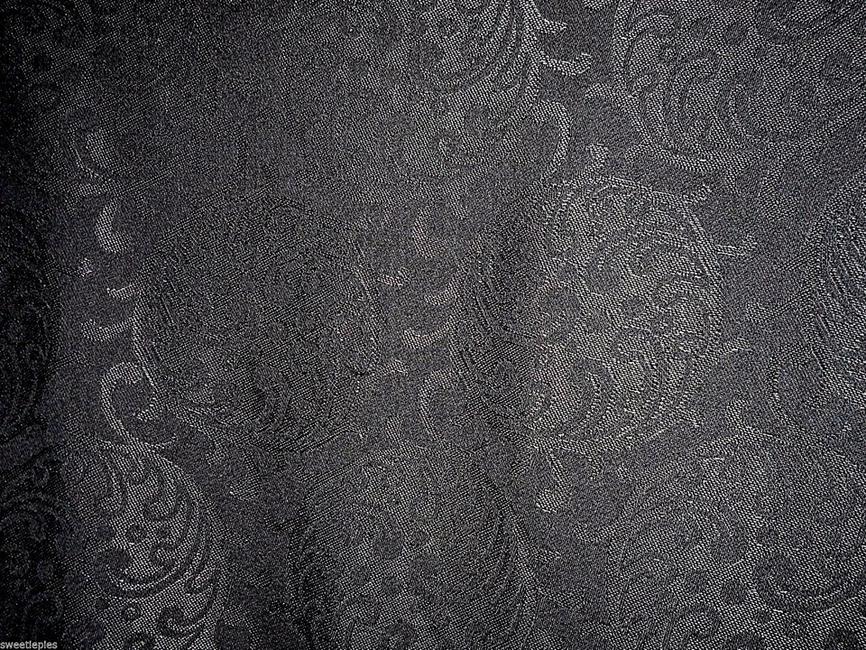 Nuevo Blazer, Portafolio Perry Ellis, Mezcla de Lana Suave Negro Jacquard Paisley 8 Foto 4 de 4