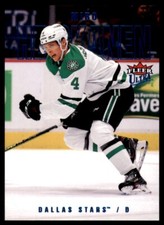2021-22 Fleer Ultra Blue Foil Parallel #45 Miro Heiskanen 207/399 Dallas Stars