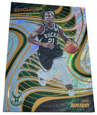 2023 Panini Revolution Basketball Card #63 Jrue Holiday Milwaukee Bucks (K1