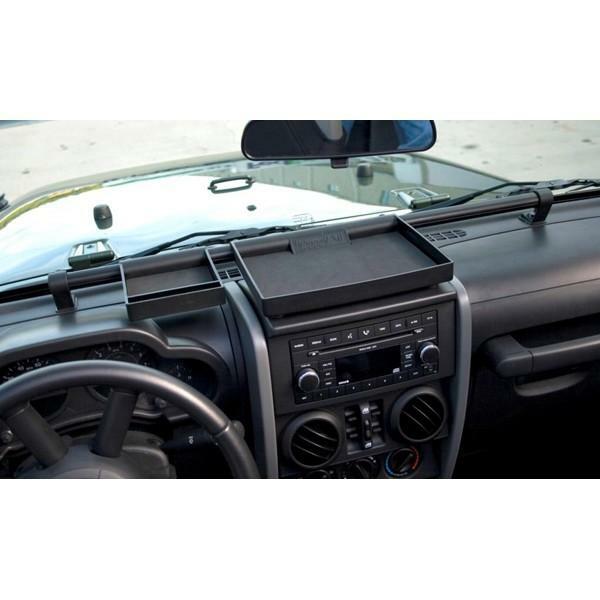 Plateau de rangement de tableau de bord Jeep Wrangler JK pour fixer vos objets