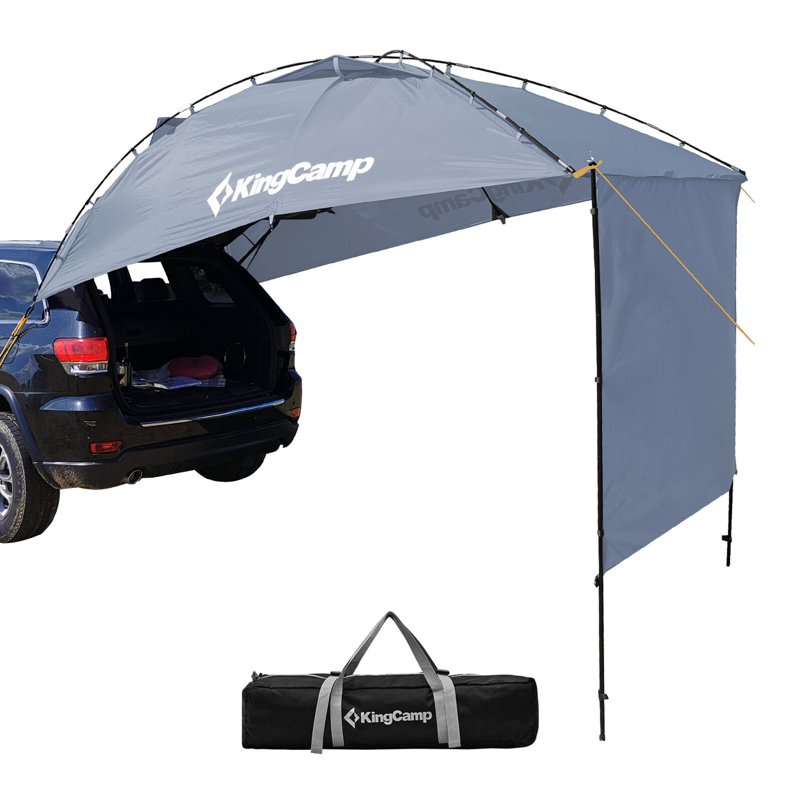 KINGCAMP Heckzelt Compass Plus Windschutz VW Bus Vor Zelt SUV Van KINGCAMP Heckzelt Compass Plus Windschutz VW Bus Vor Zelt SUV Van