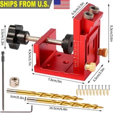 Pocket Hole Jig Master System Kit Carpenter J...