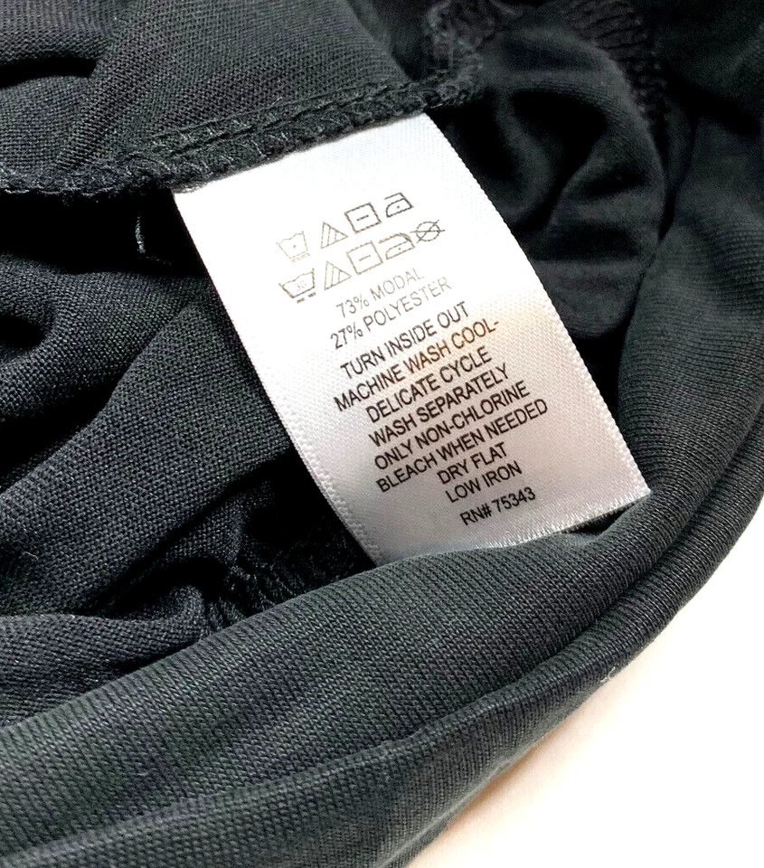 Christian Siriano Small Black Surplice Top Dressy Wrap Blouse Long Sleeve V Neck - Image 4 of 4