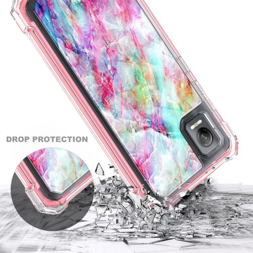 For AT&T Vista 2023 Case Full Body Phone Cover with Tempered Glass Protector - Picture 20 of 44