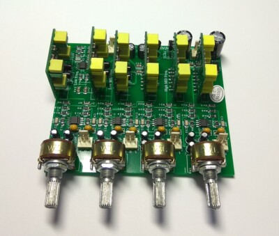 4 Way Active Electronic Crossover Low/Low Mid/High Mid/High MCRS-4WS