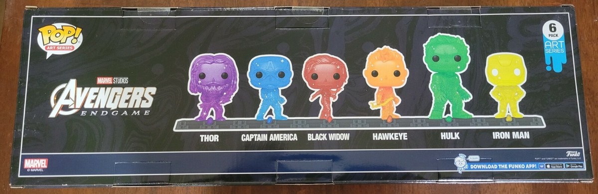 Funko Pop! Deluxe Marvel: Avengers Infinity Saga 6pack series
