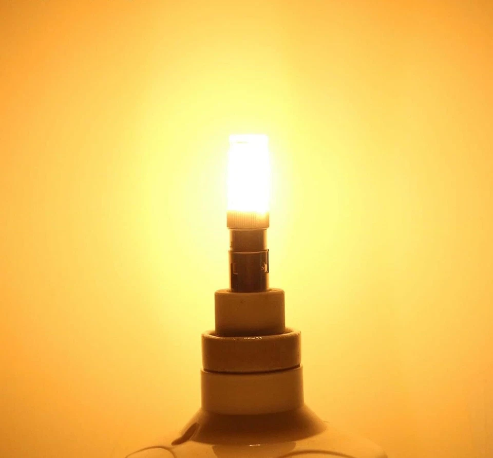 Diodesy 4PK BA15D Bayonet LED Light Bulb, 3000K, 4.5W, 40W , T5 400LM - Image 4 of 4