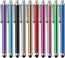 Stylus Pen [10 Pack] Universal Capacitive Touch Screen Pens for Tablets, iPad