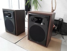 Horns Fp15 Speakers, Pair, Finest Quality, Wenge Veneer W/stands