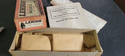 HO TRAIN KIT LEHIGH GREAT NORTHERN