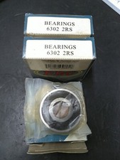  3 EBC 6302-2RS Deep Groove Ball Bearing 15mm x 42mm x 13mm Double-seal