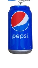 Pepsi Soda Can CHRISTMAS ORNAMENT Decoupage Ruz 2024 Christmas Tree Ornament NWT