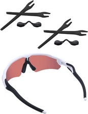 TargetVision Black Earsocks Nose Pads Kits For -Oakley Radar EV Pitch/Path