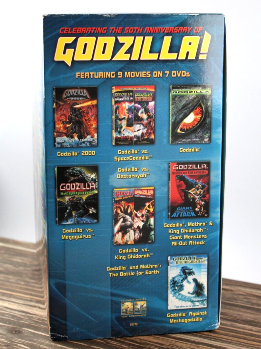 Godzilla Complete Collection Godzilla, Mothra Y King Ghidorah Dvd