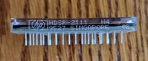 HP  HDSP-2111 Display Yellow LED   HDSP2111
