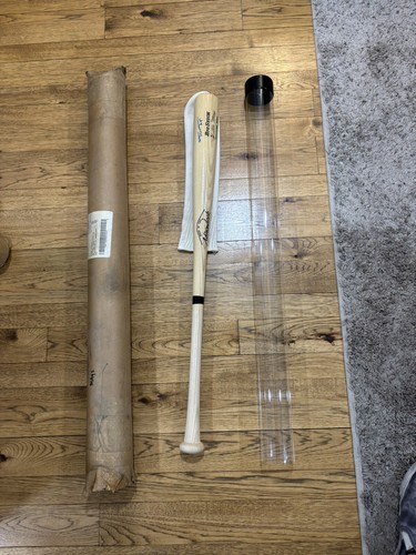Willie Mays Signed Bat Full Size Original Shipping Tube Adirondack Autograph 90s