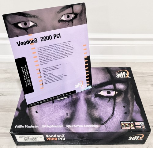 3dfx Voodoo3 2000 PCI 16MB Graphics Card, Upgradeable MEM, SGRAM Version, Poster - Picture 4 of 23
