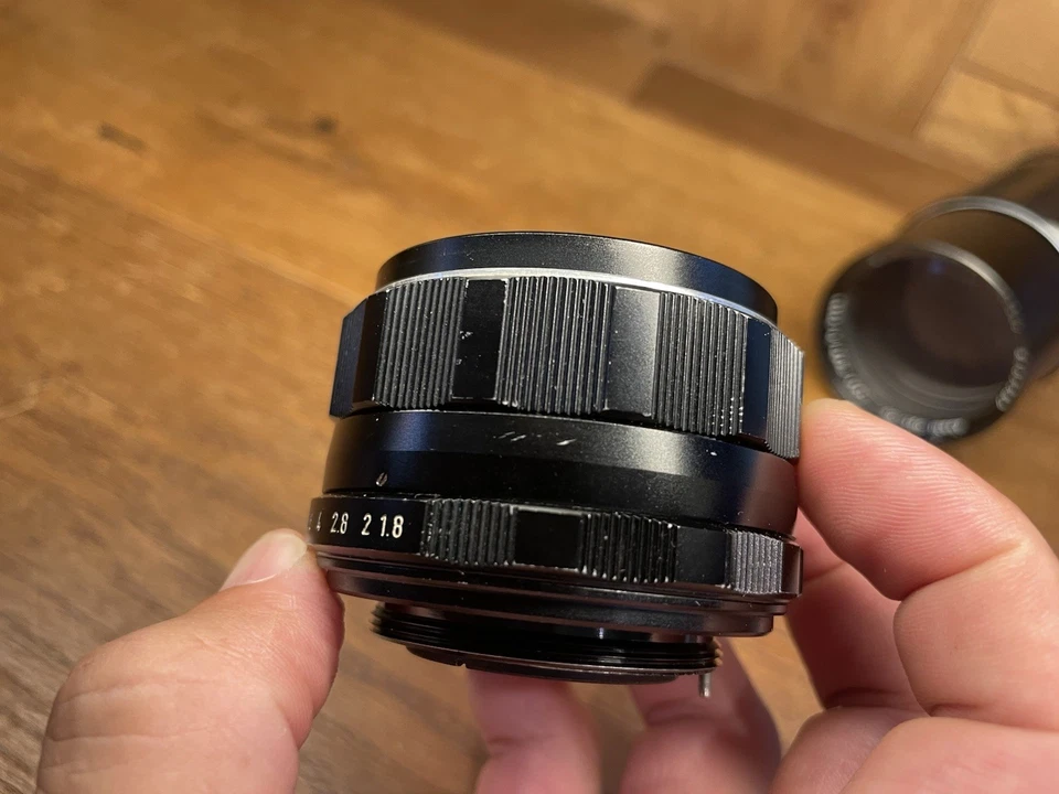 *2 Lens Set : Near Mint ++* Pentax Super Takumar 55mm F/1.8 & 200mm F/4 From JPN - Image 4 of 4