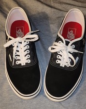 VANS Disney Mickey Mouse Pato Donald Negro Blanco Lona Personaje Tenis