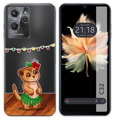 Custodia Antiurto A Portafoglio Per Nokia C32, In Pelle Sintetica Di