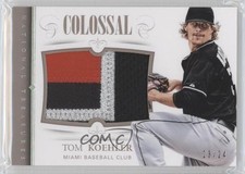 2014 National Treasures Colossal Jersey Numbers Prime 23/24 Tom Koehler #48 0n7