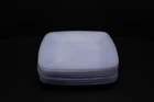 Vintage Fire King Blue Azurite 6 3/4" Charm Plates!