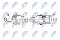 NEU - NTY NPW-BM-039 Antriebswelle FüR BMW