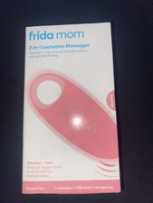 Frida Mom 2-in-1 Lactation Massager Vibration  Heat to Bust Through Buildup