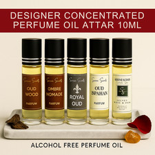 Concentrated Premium Perfume Oil Attar | Luxury Fragrances | Alcohol Free | 10ml