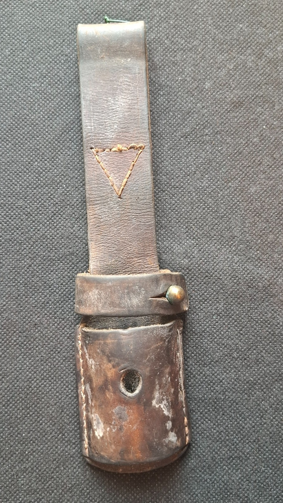 Bufferia tasca dragona porta Baionetta Mauser M1924 M1948 Jugoslavo ww2 original