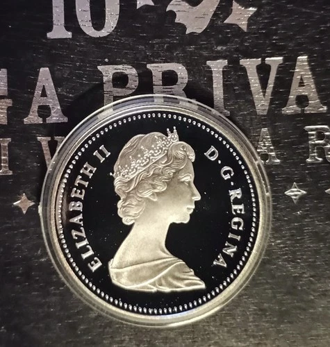 1983 Canada Silver Dollar Proof Royal Canadian Mint Universiade Edmonton Coin BU