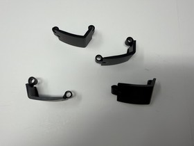 LEGO 35396 Parts Black Technic Curved Panel 3 x 5 x 3 Lot of 4