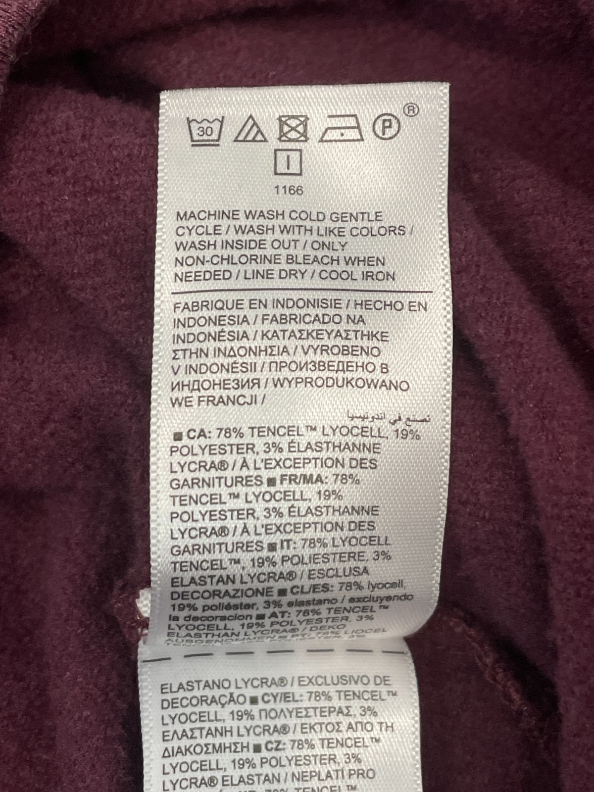 Athleta Sweater Women L Burgundy Maroon Extra Soft Knit Crewneck Logo Casual thumbnail 10
