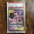 2019 POKEMON SUN & MOON UNIFIED MINDS #71 MEWTWO & MEW GX PSA 9