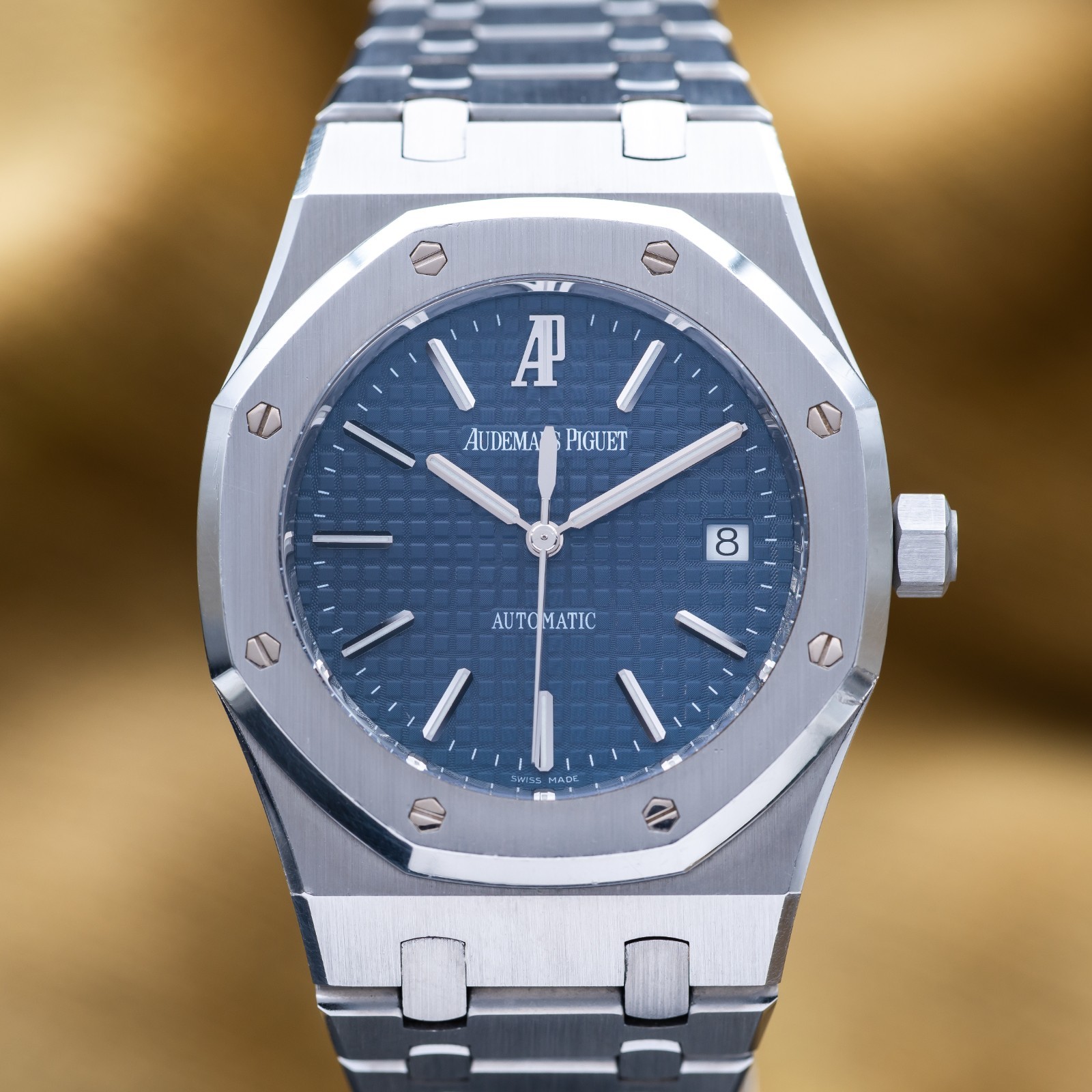 Audemars Piguet Royal Oak Selfwinding 39 Rare Blue Dial Stainless Steel 15300st